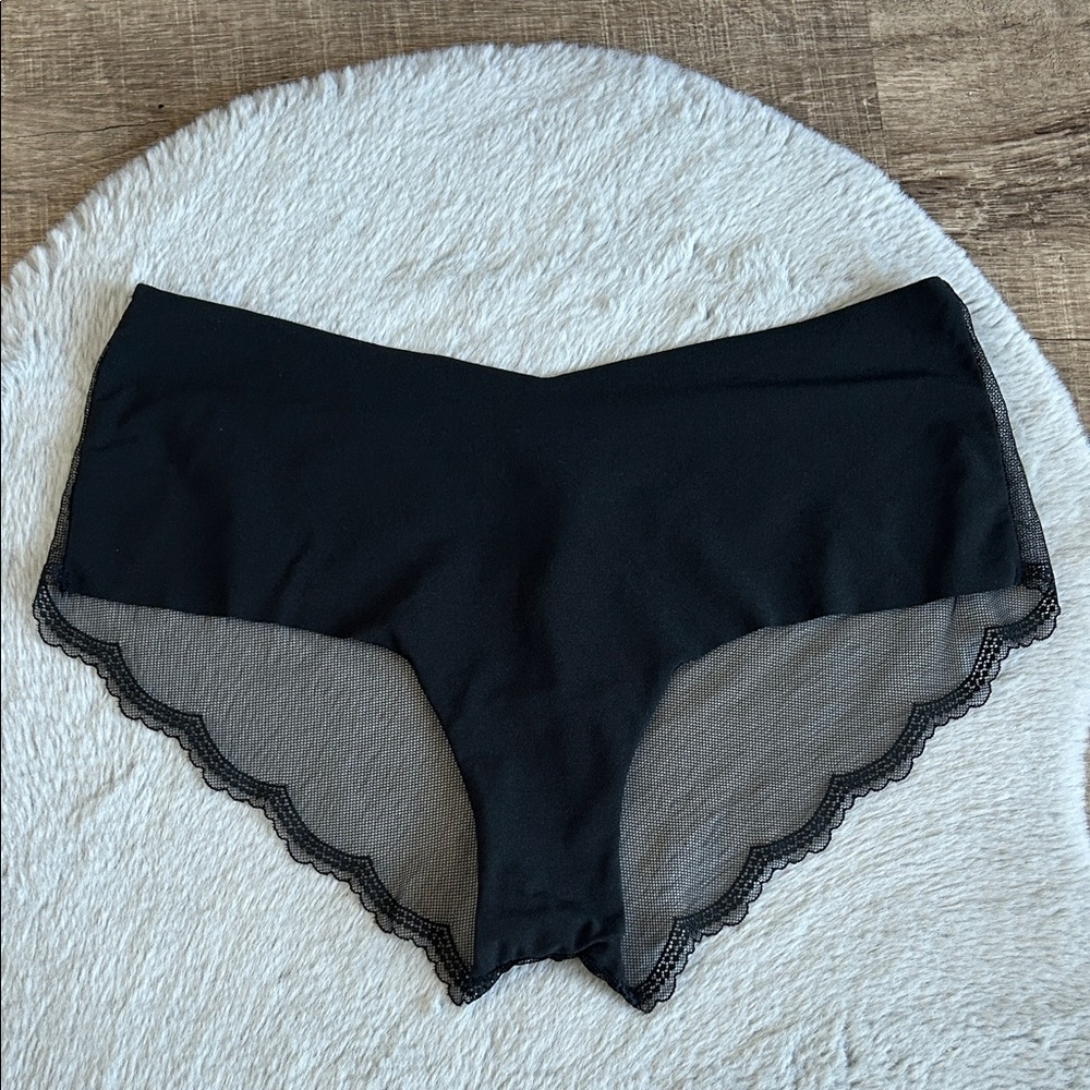 Victoria's Secret Cheeky Mesh Back Panty XL